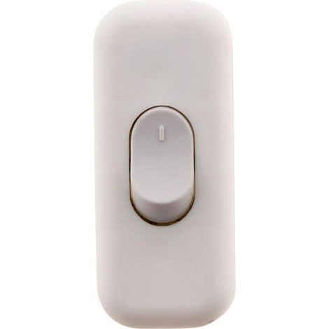 White 2A double pole switch (1/4)