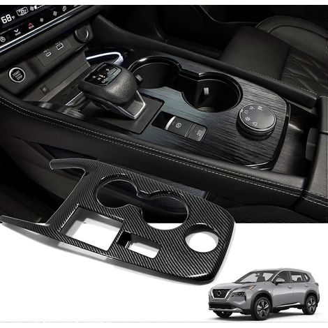Accessoires automobiles pour Nissan Rogue 2021 2022 2023 2024 : moulures de boîte de vitesses, cache de pommeau de levier de vitesse ( ) (1/4)