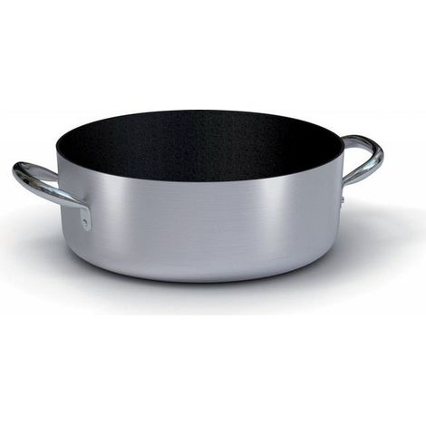Ballarini Casseruola bassa antiaderente professionale con 2 manici in alluminio cm 28