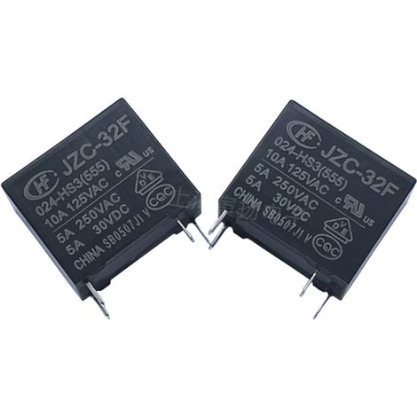 Xiamen Hongfa/HF JZC-32F/012-HS 12V DC 5A Relais, neu und original