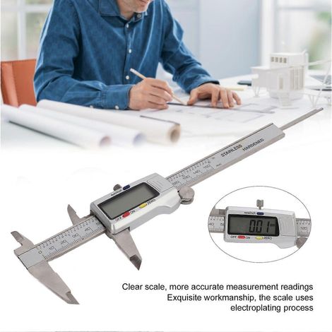 Hochpräziser digitaler elektronischer Messschieber 0-150 mm (1/4)