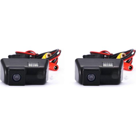 2x HD CCD Auto-Rückfahrkamera mit Kennzeichenbeleuchtung, wasserdicht, passend für Ford Transit und Ford Connect (1/5)