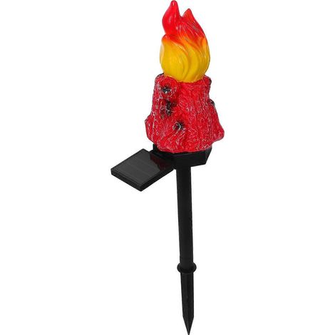 Wasserdichte Solar-Flammenleuchten für den Außenbereich mit realistischem Flammeneffekt – ideal für Gartenwege, Terrassen und Höfe.