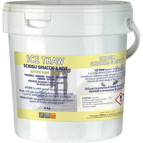 SCIOGLI GHIACCIO E NEVE 'ICE THAW' kg. 5