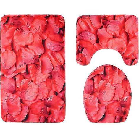 1 tapis de toilette pour salle de bain