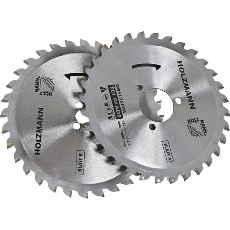 Disco de widia para sierra circular Holzmann dbs125hm