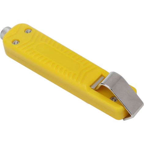Couteau à dénuder pour câbles coaxiaux en acier inoxydable, outil de dénudage de câbles (1/5)