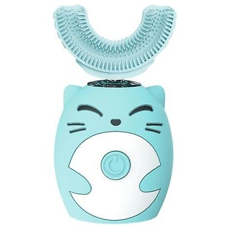 Brosse à dents électrique pour enfants à motif chat-AquaForge