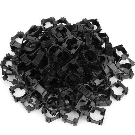 100Pcs 18650 Li ion Battery Holder Stand Cylindrical Battery Pack Bracket (1/5)