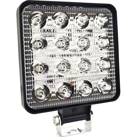 Lampe de travail LED IP67 2000 lm 16 LED grand format (1/5)