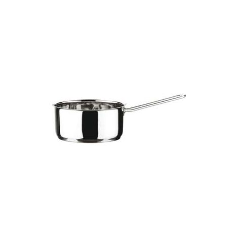 CASSERUOLA 1 MANICO IN ACCIAIO INOX 18/10  cm.16 lt.1,7