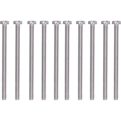 50Pcs Vis tête cylindrique fendue inox M3x45 (1/5)