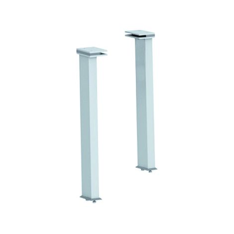 Support pour Vitre Courbée - Combisteel - Lot de 2