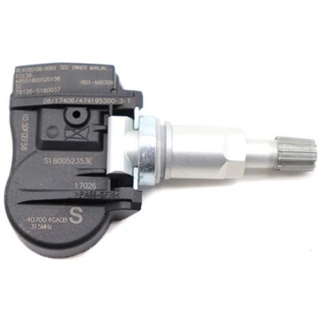 Four 40700-4GA0A and 40700-4GA0B tire pressure sensors are suitable for Infiniti Q50. (1/5)