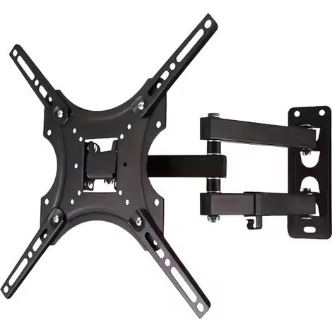 Soporte TV giratorio para televisión de 22" a 55" - VESA 75x75 a 400x400 mm - Plasma LCD LED Flat Panel TV - Tornillería incluida (1/4)