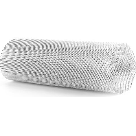 Grille Maille Aluminium 3x6mm Feuille Rhombique Universelle Calandre Auto Pare-chocs (1/3)
