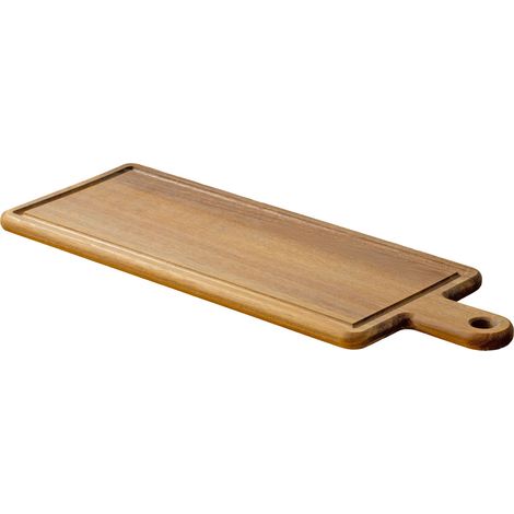 Célestin - Planche à découper rectangulaire 48 x 17 x 1.5 cm avec rigole et poignée (1/5)