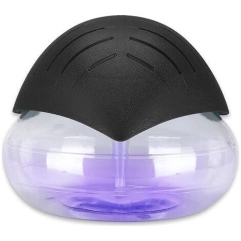 Purificateur d'air à base d'eau, petit filtre à air pour la fumée et les animaux (noir) (1/5)