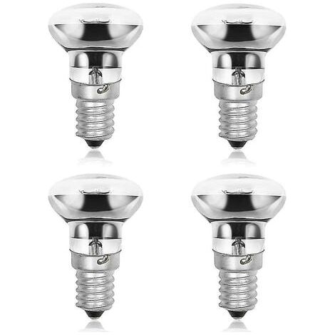 30w E14 R39 Lava Lamp Reflector Lamp, Dimmable E14 Base R39 Heat Lamp, Ac220-240v4 Pack (1/4)