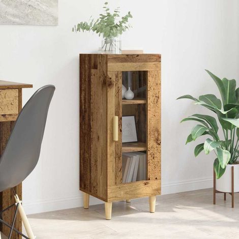Buffet Bois ancien 34,5 x 32,5 x 90 cm Bois d'ingénierie vidaXL (1/5)