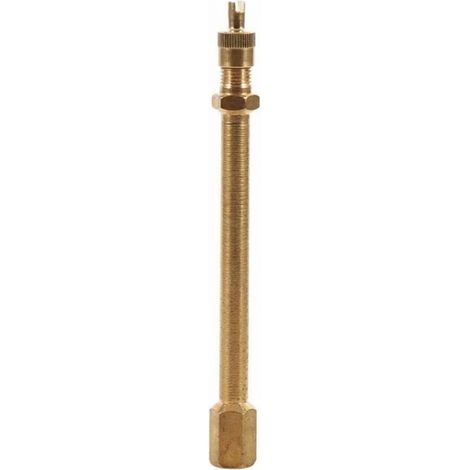 Extension de valve de pneu 140mm extension d'adaptateur d'extension de pneu en laiton pour extension de valve de gonflage (1/4)