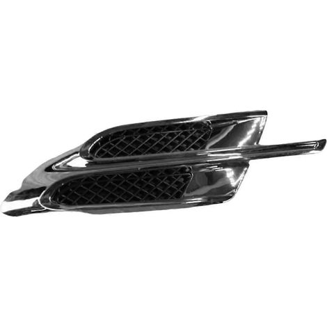 Grille d'aération latérale chromée pour Bentaytsu 2016-2020, cache de grille d'aération 36A821274D, côté droit (1/5)