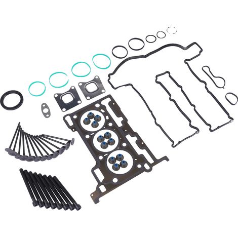 Tapa de la junta de culata, Material: Ford 1.0 Ecoboost, Número de modelo: HS-11056.2, Compatibilidad: Motores Ford, Tipo de componente: Juego de juntas con tornillos y válvulas, Rendimiento: Construc (1/5)