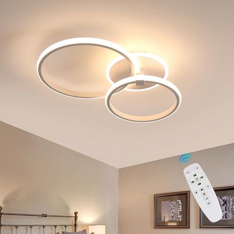 Plafonnier LED Dimmable 42W Rond Luminaire Plafonnier 3000K-6500K (1/5)