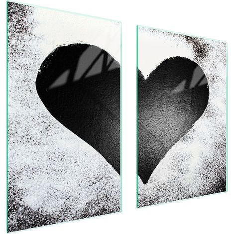 PIASTRA PROTETTIVA IN VETRO PER CUCINA 65x52 CUORE (1/5)