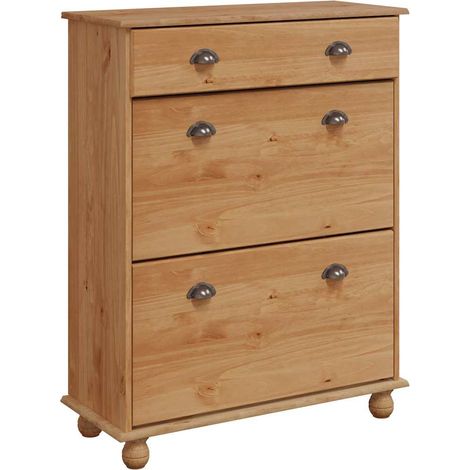 Armoire à chaussures - Meuble à chaussures avec tiroir Marron 85 x 35 x 108 cm fr6993 - Maison La Vie (1/5)