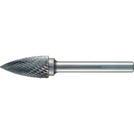 TECWERK Frässtift SPG D.3mm Kopf-L.12mm Schaft-D.3mm HM Verz.Kreuz TECWERK