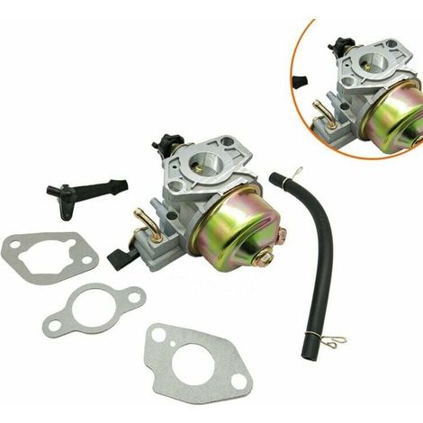 Carburateur pour Moteur de Débroussailleuse GX270/GX240,177F/173F, Kit Carbu avec Joint, Tuyau, Bougie d'Allumage et Filtre à Essence-A Carburateur (1/4)