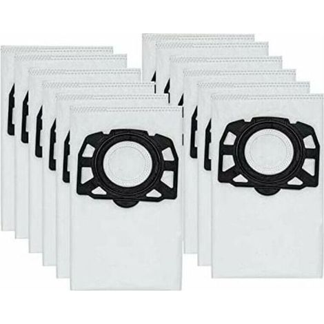 Sacchetto per aspirapolvere, 12 sacchetti KFI 357 per aspirapolvere Kärcher KWD1, KWD2, KWD3, WD2 Plus, WD3, SE 4001, SE 4002, 2.863-006.0 (1/4)