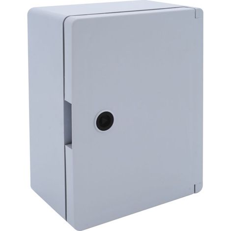 Coffret électrique ABS 280x210x130mm étanche IP65 – Résistant aux chocs IK10 – Pour installation intérieure et extérieure – Plaque de fond incluse