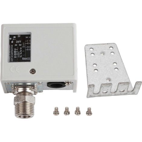 Pressostat 20 kg, avec noyau en cuivre, indice de protection IP40, pour sèche-linge, chaudières, refroidisseurs d'eau, 125 V CA, 250 V CA