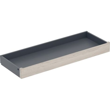 GE tiroir intérieur avec façade pour Renova Plan US pour lavabo, largeur 100 cm, année 2021, hickory (1/2)