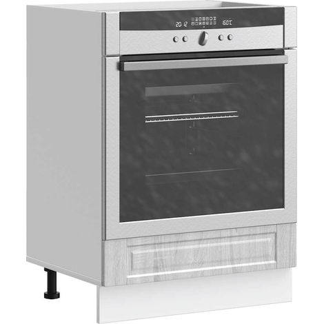 Mueble de horno Porto gris sonoma madera reconstituida vidaXL (1/5)