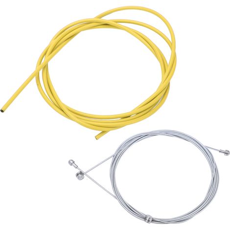 Kit câble de frein BOLANY vélo jaune 5mm robuste et stable pour VTT route (1/5)