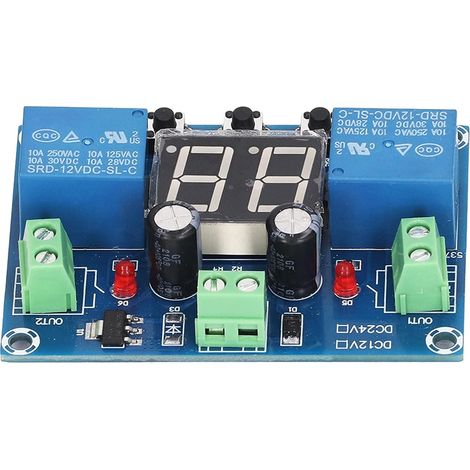 Relais temporisé programmable Yosoo DC12V, minuterie, statiques (1/5)