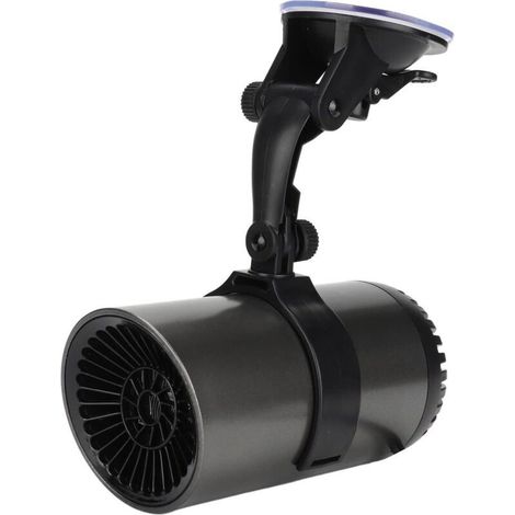 Online Store Souffleur d'air chaud pour voiture en forme de tasse, chauffage rapide, rotation à 180°, mini chauffage de voiture avec support pour voitures (1/4)