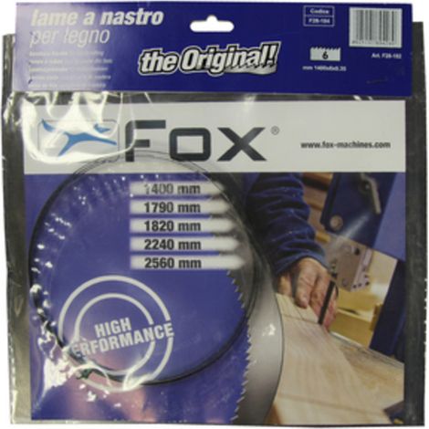NASTRO RICAMBIO 6X1400 MM PER FOX VB28-184- FEMI- 1,0 pz