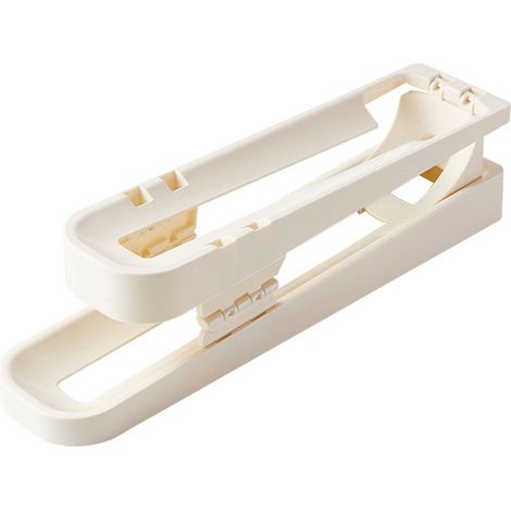Boîte De Rangement À Rouleaux Automatique - Pour Œufs - 4 Niveaux En Échelle - Transparente - Pour Porte Latérale De Réfrigérateur - Capacité 30 Pièces