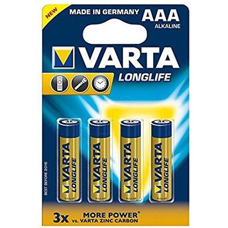 Batterie aaa varta longlife alcaline set4 - 04103101414