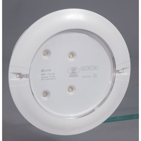 bloc autonome d'évacuation - kickspot eco2 - adressable - legrand 062624