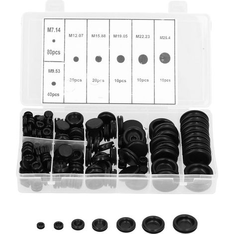 Kit surtido de 200 pasacables de goma (1/5)
