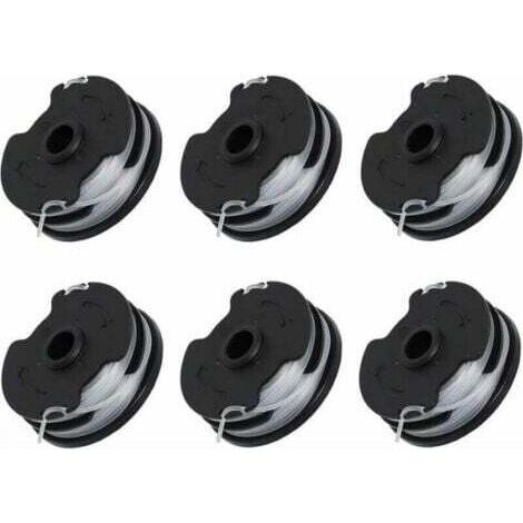 Lot de 6 bobines de rechange pour débroussailleuse sans fil Parkside PRTA 20-Li C3 IAN351753 (1/5)
