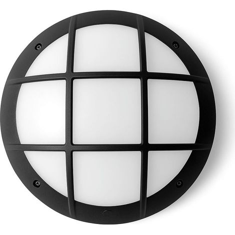 Aplique De Pared Náutico FUMAGALLI GELMI-GR E27 IP66 - Negro
