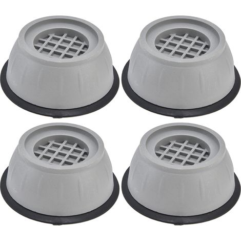 [Tapis amortisseur pour machine à laver] Tapis amortisseur anti-bruit et anti-vibration 9cm de diamètre ABS en lot de 4 (1/4)