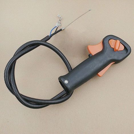 Ensemble d'accélérateur FS80 FS85 HL75 KM85 Ensemble de commande d'accélérateur 41371801109, comprenant une poignée de câble, commande la soupape d'accélérateur du carburateur, pour STIL. (1/4)