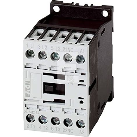 Contacteur de puissance 12 A triphasé 230 V CA 0Z 1R DILM12-01-EA (230 V 50 Hz, 240 V 60 Hz) 190035